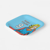 Supergirl Posen Pappteller (Gewinkelt)