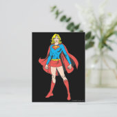 Supergirl-Posen Postkarte (Stehend Vorderseite)