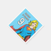 Supergirl Posen Serviette (Ecke)