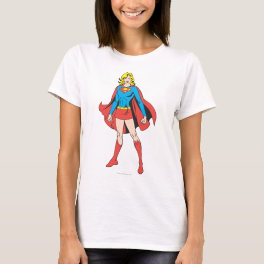 Supergirl-Posen T-Shirt (Vorderseite)
