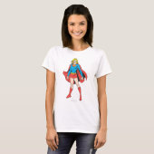 Supergirl-Posen T-Shirt (Vorne ganz)