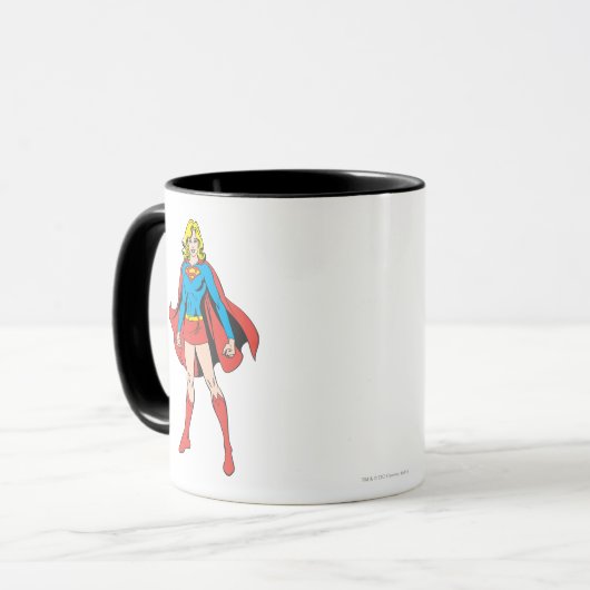 Supergirl-Posen Tasse (Vorderseite Links)