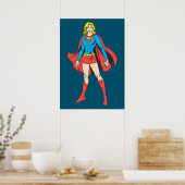 Supergirl Poses Poster (Küche)