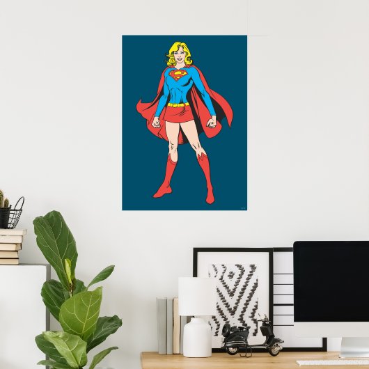 Supergirl Poses Poster (Heimbüro)