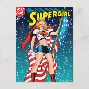 Supergirl Postkarte
