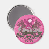 Supergirl-Power 2 Magnet (Vorderseite/Rückseite)