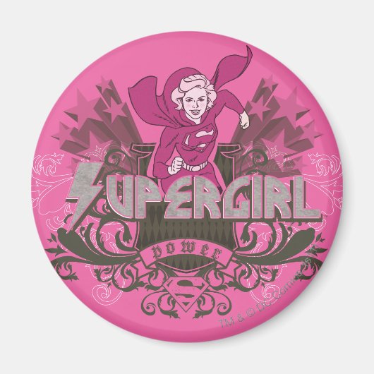 Supergirl-Power 2 Magnet (Vorne)