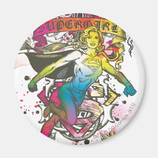 Supergirl Power Magnet (Vorne)