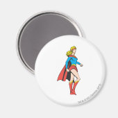Supergirl Profil Magnet (Vorderseite/Rückseite)