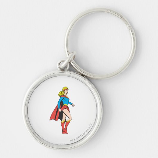 Supergirl Profil Schlüsselanhänger (Vorne)