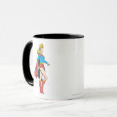 Supergirl-Profil Tasse (Vorderseite Links)