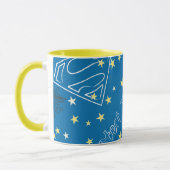 Supergirl Protect Nattern Pattern Tasse (Links)