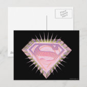Supergirl Rad Logo Postkarte (Vorne/Hinten)
