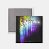 Supergirl Rainbow Magnet (Vorderseite/Rückseite)