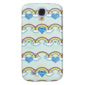 Supergirl Rainbow Pattern Case-Mate Samsung Galaxy Hülle (Rückseite)