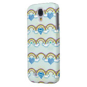 Supergirl Rainbow Pattern Case-Mate Samsung Galaxy Hülle (Rückseite Links)