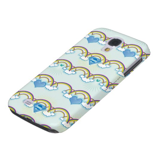 Supergirl Rainbow Pattern Case-Mate Samsung Galaxy Hülle (unten)