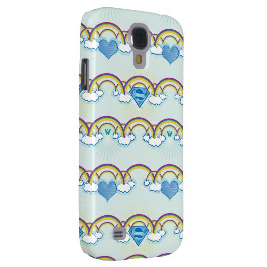 Supergirl Rainbow Pattern Case-Mate Samsung Galaxy Hülle (Rückseite/rechts)