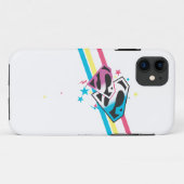 Supergirl Rainbow Stripes Case-Mate iPhone Hülle (Rückseite (Horizontal))