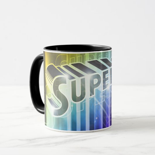 Supergirl Rainbow Tasse (Vorderseite Links)