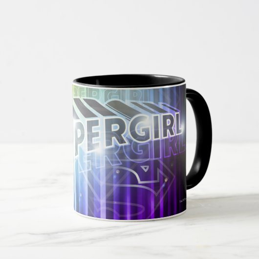 Supergirl Rainbow Tasse (VorderseiteRechts)
