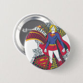 Supergirl Random World 1 Button (Vorne & Hinten)
