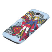 Supergirl Random World 1 Case-Mate Samsung Galaxy Hülle (unten)