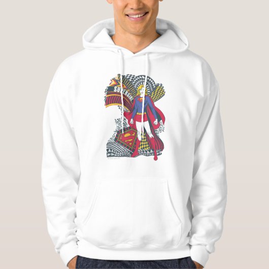Supergirl Random World 1 Hoodie (Vorderseite)