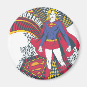Supergirl Random World 1 Magnet (Vorne)