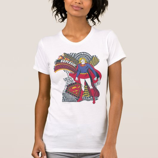 Supergirl Random World 1 T-Shirt (Vorderseite)