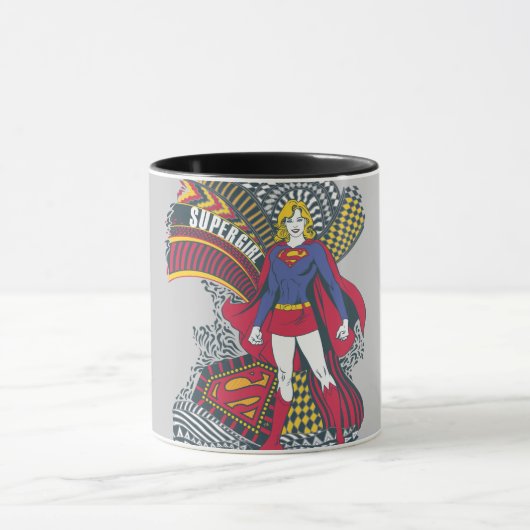 Supergirl Random World 1 Tasse (Zentrum)