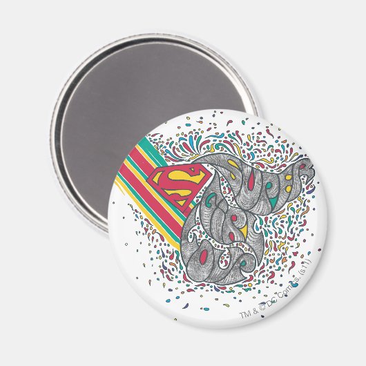 Supergirl Random World 2 Magnet (Vorderseite/Rückseite)