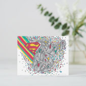 Supergirl Random World 2 Postkarte (Stehend Vorderseite)