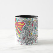 Supergirl Random World 2 Tasse (Zentrum)