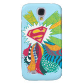 Supergirl Random World 3 Case-Mate Samsung Galaxy Hülle (Rückseite)