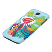 Supergirl Random World 3 Case-Mate Samsung Galaxy Hülle (unten)