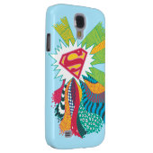 Supergirl Random World 3 Case-Mate Samsung Galaxy Hülle (Rückseite/rechts)