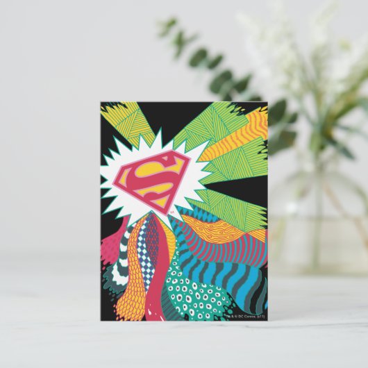 Supergirl Random World 3 Postkarte (Stehend Vorderseite)