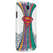 Supergirl Random World 4 Case-Mate Samsung Galaxy Hülle (Rückseite/rechts)