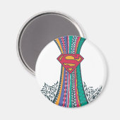 Supergirl Random World 4 Magnet (Vorderseite/Rückseite)