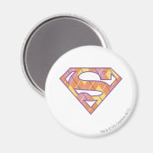 Supergirl-Raute-Logo Magnet (Vorderseite/Rückseite)