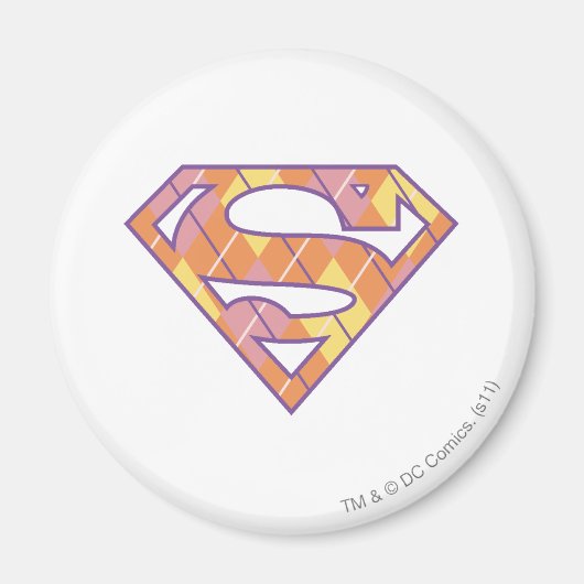 Supergirl-Raute-Logo Magnet (Vorne)