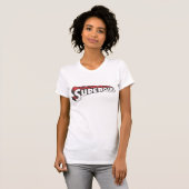 Supergirl Red and White Logo T-Shirt (Vorne ganz)