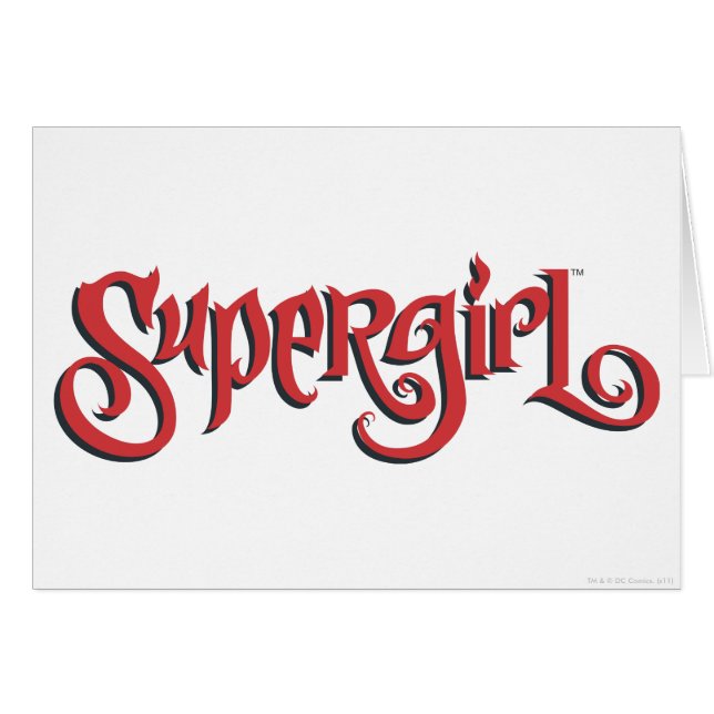Supergirl Red Logo (Vorderseite (Horizontal))
