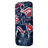 Supergirl Red, White & Blue Case-Mate Samsung Galaxy Hülle (Rückseite Links)