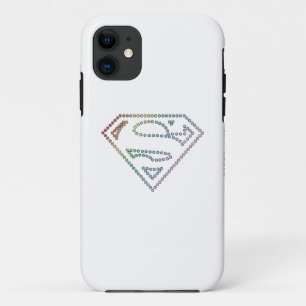 Supergirl Regenbogen-Kontur-Logo Case-Mate iPhone Hülle