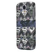 Supergirl Repeat S Pattern Case-Mate Samsung Galaxy Hülle (Rückseite Links)