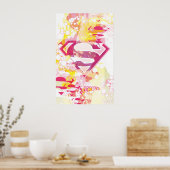 Supergirl Retro Logo Poster (Küche)