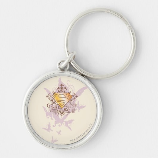 Supergirl Rettete mich Schlüsselanhänger (Vorne)