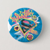 Supergirl Rocks Button (Vorderseite)